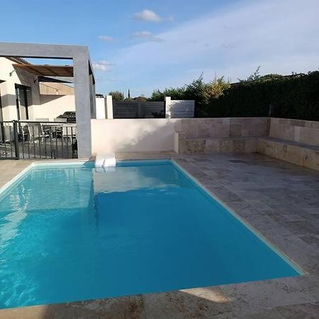 Charmant Studio Avec Piscine Villemoustaussou エクステリア 写真