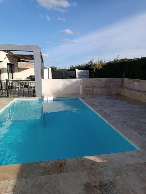 Charmant Studio Avec Piscine Villemoustaussou エクステリア 写真
